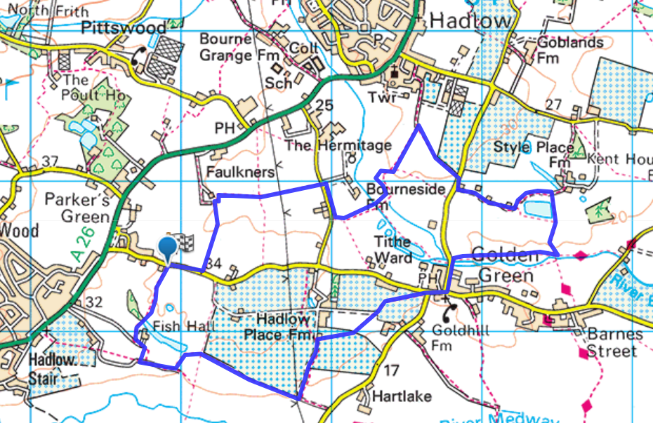 Parker's Green to Golden Green circular